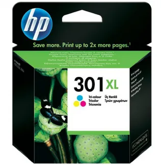 CH564E_NP - Original HP 301XL High Capacity Tri-Colour Ink Cartridge